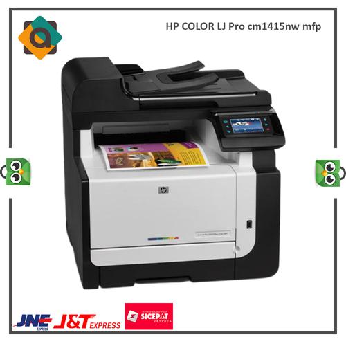 Jual Laserjet Pro CM1415fnw mfp 