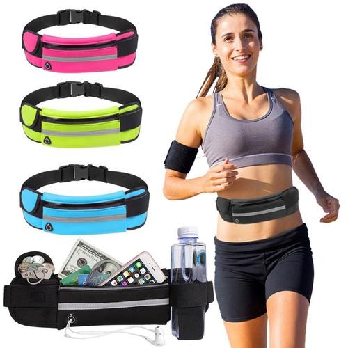 Jual Large Sweatproof Sport Waist Belt 