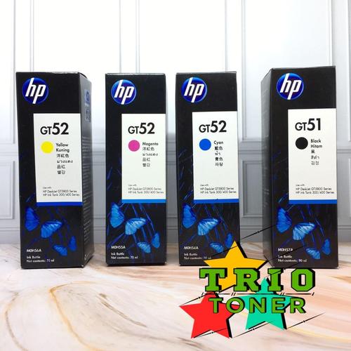 Foto Produk TINTA HP GT51 & GT52 COLOR KUALITAS TERBAIK - Biru dari Trio Toner