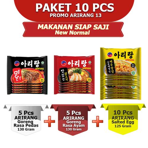 Foto Produk ARIRANG GORENG PEDAS 5pcs, GORENG AYAM 5pcs, SALTED EGG 10pcs (AR13) dari Arirang Official Store