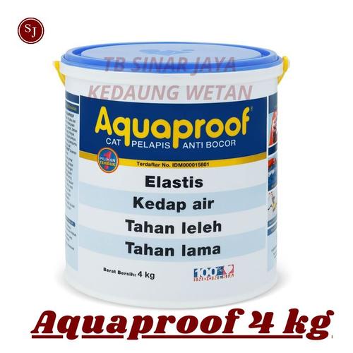 Jual Aquaproof Aqua Proof Cat Anti Bocor Waterproofing Galon 4Kg 5Kg 4 5 Kg 061 ABU TUA Kota