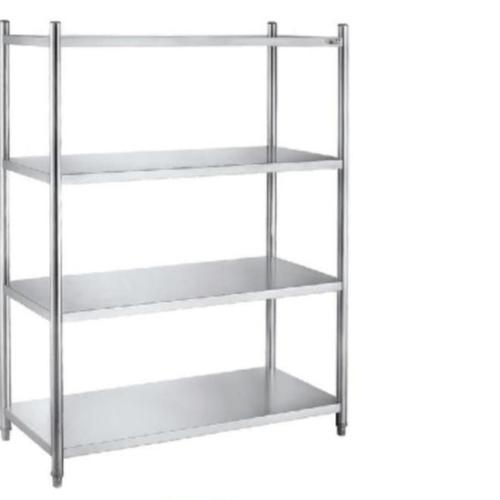 Jual STAINLESS STEEL RACK 4 TIERS SOLID SHELF 120x50x155 Kab. Tangerang kitchenstainless