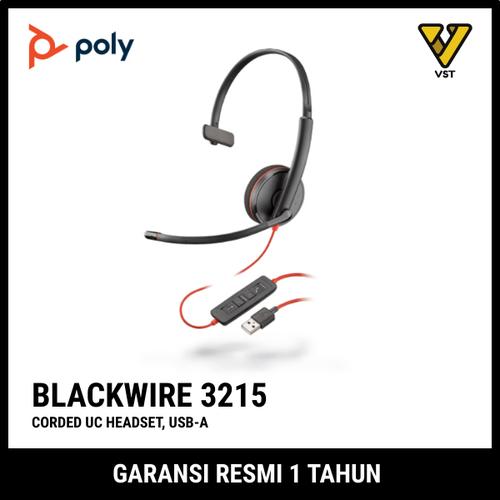 Jual Poly Blackwire C3215 / 3215 - UC 