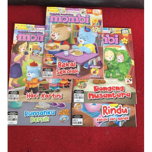 Gambar Majalah anak Mombi tahun 2020 dari Teman_Bobo Kab. Cianjur Tokopedia