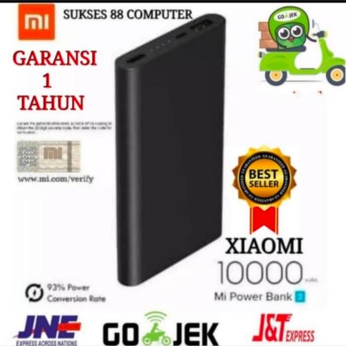 Jual POWERBANK POWER BANK XIAOMI MI 10000 MAH 1 USB MICRO