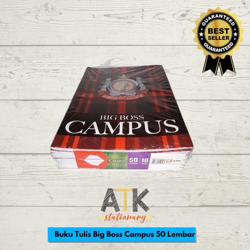 Foto Produk Buku Tulis Boxy Campus Big Boss 50 Lembar atk dari Atkstationary