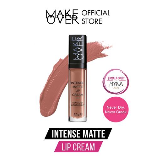 Foto Produk MAKE OVER Intense Matte Lip Cream - 001 Lavish dari Make Over Official Shop