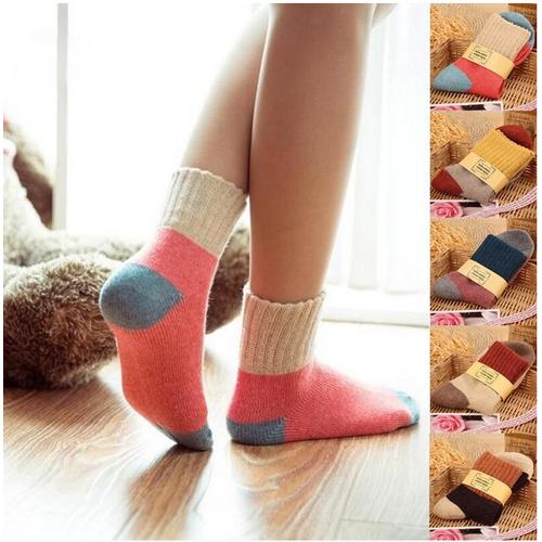 Foto Produk KK52 Kaos Kaki Korea Wanita Autumm Women Colorfull Sock Tebal dari EnnWen Online Store