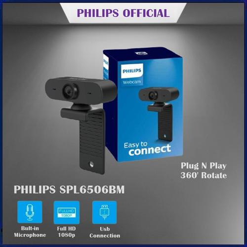 Jual PHILIPS Webcam SPL6506BM SPL6506 BM SPL 6506 Full HD Bukan
