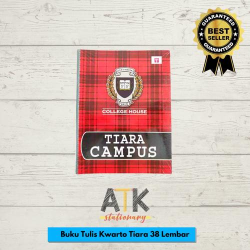 Foto Produk Buku Tulis Campus Tiara Kwarto 38 Lembar atk dari Atkstationary