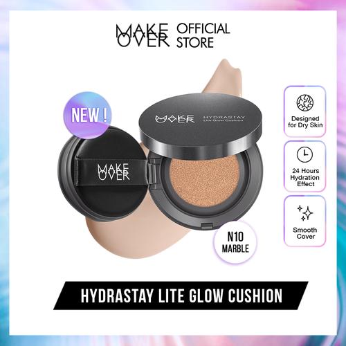 Foto Produk MAKE OVER Hydrastay Lite Cushion - N10 Marble dari Make Over Official Shop
