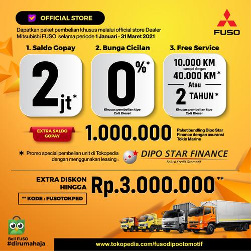 Foto Produk PROMO - JANUARI 2021 dari FUSO DIPO OTOMOTIF