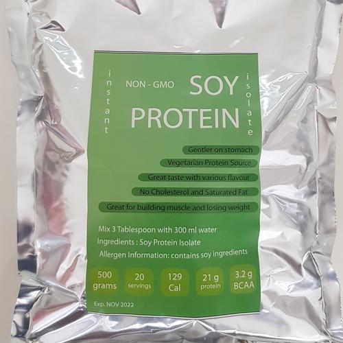 Foto Produk Instant Soy Protein Powder Isolate 100% Pure 500gr dari JFO