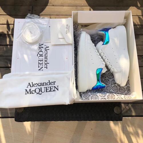 white reflective mcqueens