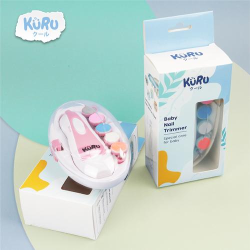 Foto Produk KURU Baby Nail Trimmer Electric Alat Kikir Gunting Kuku Bayi Elektrik dari bobo baby shop