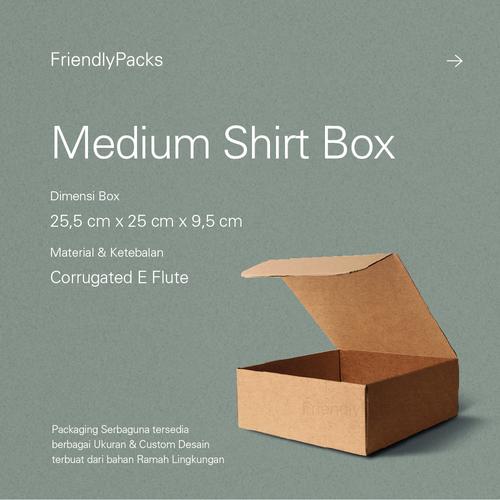 Jual Medium Shirt Box - Packaging 