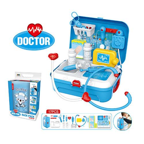 Foto Produk Doctor Back Pack Set 17 pcs | Mainan Dokter Dokteran Tas Ransel dari ciustoys