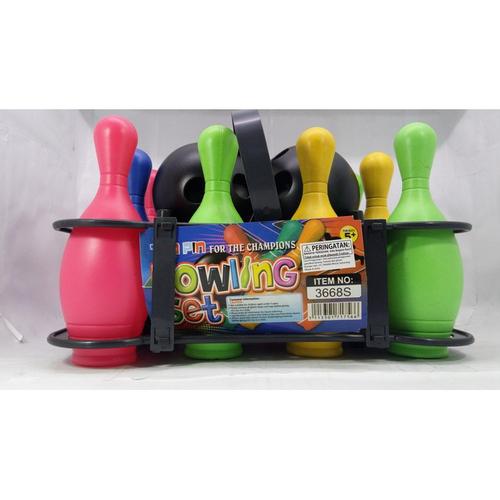 Foto Produk Mainan Edukatif Anak Bola Bowling Set Ukuran Small No. 3668S dari toy house