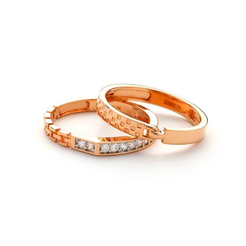 Foto Produk Juene Cincin Emas 7K - Zeline Rings 01 A | LJS CC 027 W - Rose Gold, 10 dari Juene Jewelry