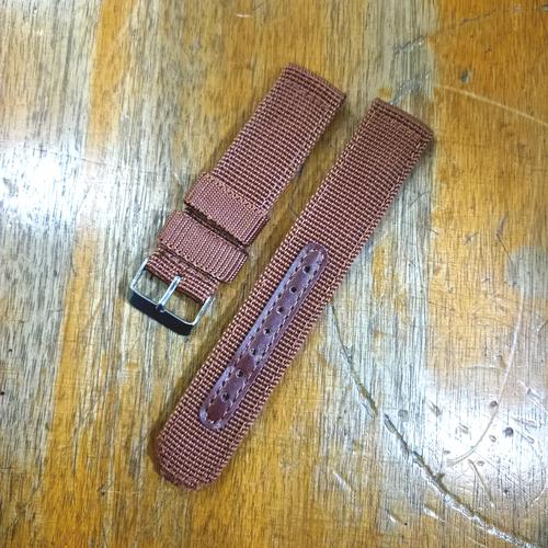 Gambar tali jam tangan kanvas nylon murah dan berkualitas - Cokelat, 24mm dari PUTRA JAYA Jakarta Pusat Tokopedia