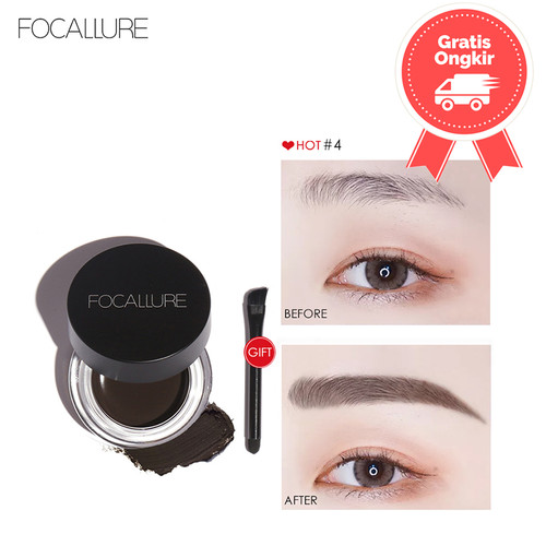 Foto Produk FOCALLURE Waterproof Longlasting Eyebrow Cream FA23 - FA23-03 dari beauty entity