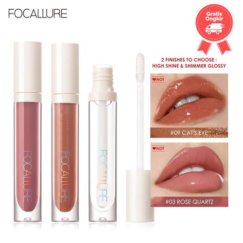 Foto Produk FOCALLURE Plumpmax lipstick glossy waterproof long lasting FA153 - FA153-01 dari beauty entity