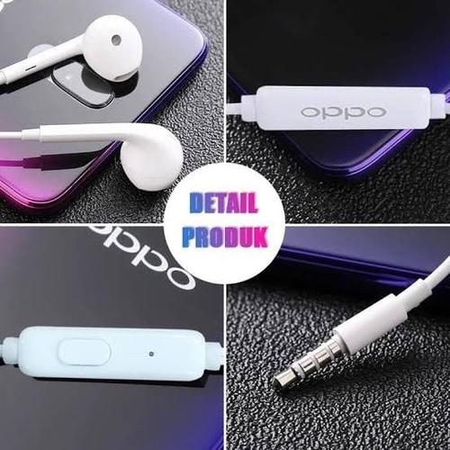 Jual Handsfree Earphone Headset Oppo 