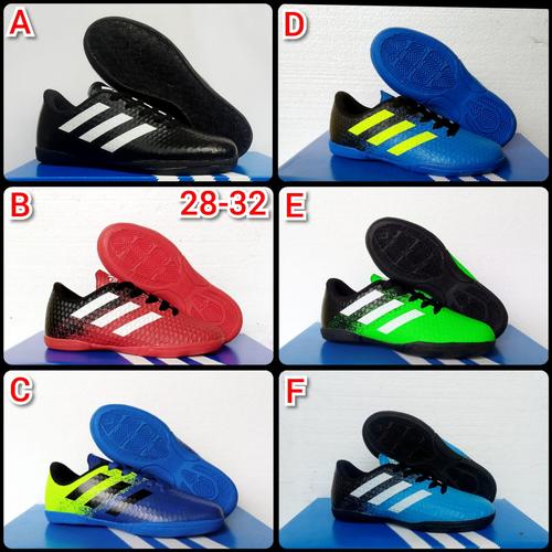 Gambar Sepatu Anak,Sepatu Futsal Anak Adidas 28-32 - Hijau Hitam, 28 dari AJJ SPORT Kab. Tangerang Tokopedia