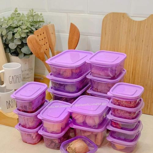 Foto Produk Food Container + Food Prep + Bambang Set of 22 - Pink dari serba_serbi_dapur
