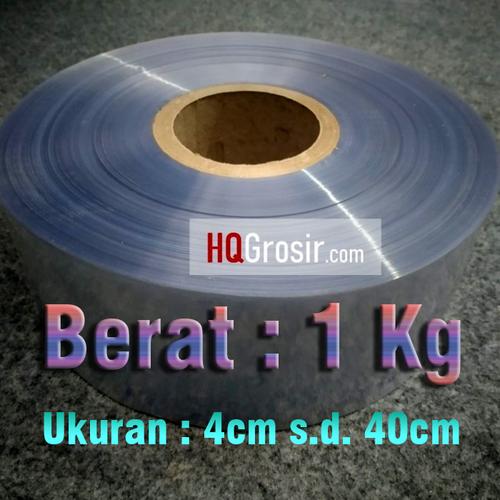 Foto Produk Plastik Segel (Shrink Film/Plastik Shrink/Heat Shrink) - 1kilogram - 13cm dari HQ Stationary and Packaging