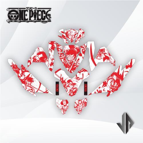 Jual Decal Stiker Sticker Vario 125 150 Led 32 One Piece Biru Kab Blora J Ard Sticker Tokopedia