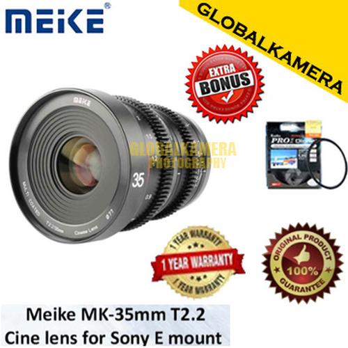 Meike 85 mm T2.2 Mini Fixed Prime Manual Focus Groothoek bioscooplens voor M43 Micro Four Thirds MFT-montagecamera's BMPCC 4K Z CAM E1 E2