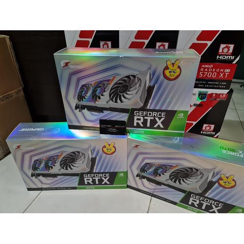 Foto Produk VGA Colorful iGame Geforce RTX 3070 / RTX3070 8GB Ultra OC V - white dari chandut