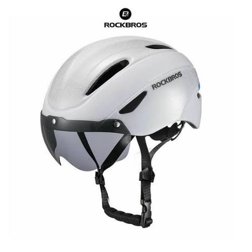 Gambar Helm Sepeda Rockbros WT-018 with Magnetic Visor Helmet dari Hokikucom Kota Tangerang Tokopedia