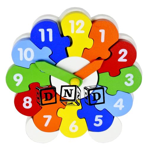 Gambar Mainan Edukatif / Edukasi Anak - Jam Kayu Bunga Belajar Waktu Warna dari Toko DnD undefined Tokopedia
