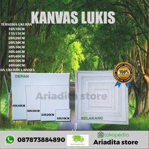 Foto Produk kanvas lukis tc ukuran 20x20cm dari Ariadita store