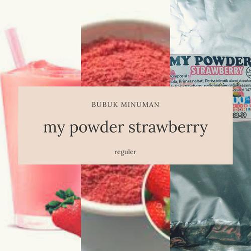 Foto Produk BUBUK MINUMAN RASA STRAWBERRY - POWDER REGULER 1 KG dari KaEn Food Rumah Kebab