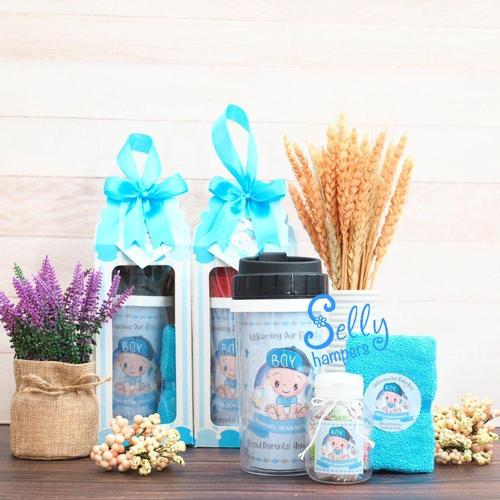 Foto Produk Hampers one mo th / souvenir baby / tumbler dari Selly Hampers