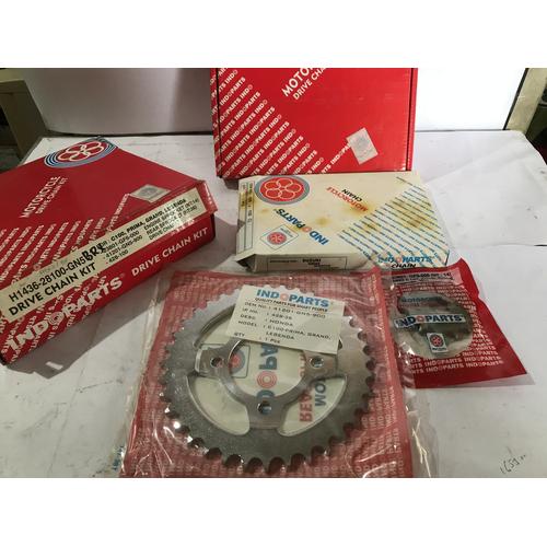 Jual Gear Set Gearser Rantai Motor Honda C100 Legenda Grand Prima Indopart Jakarta Barat