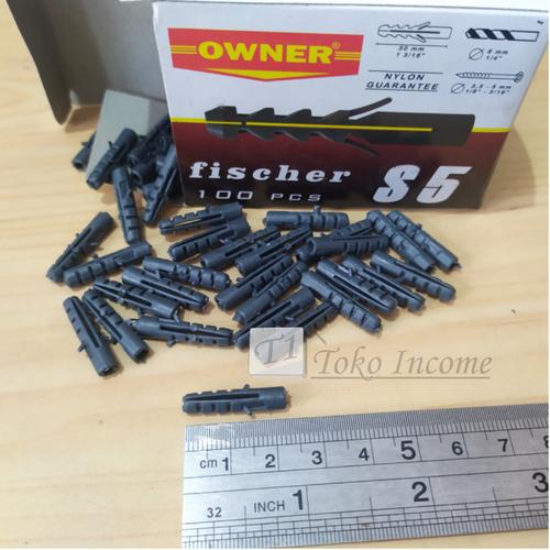 Foto Produk FISHER S5/100 PCS FIXER VISER VISHER PENGENCANG SKRUP dari Toko Income