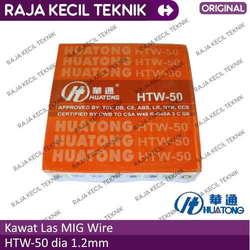 Jual Kawat las Huatong MIG Wire HTW 50 ER 70S6 uk 1.2mm Kota Surabaya Raja Kecil Teknik