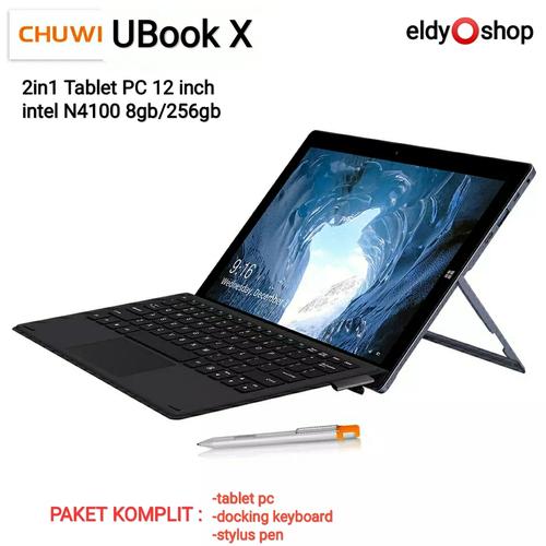 CHUWI UBook X Tablet/laptop Convertibile 12 Pollici Con Windows 11 – Intel N4100, 8GB RAM, 256GB SSD