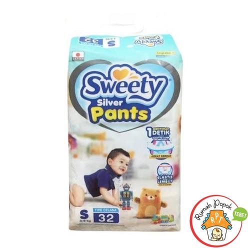 Foto Produk Sweety Silver pants S32 M30 L28 XL26 XXL24 - Sweety SP S32 dari GB Multi Sukses