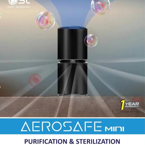 Foto Produk Aerosafe Mini / Car & Room Air Purifier / Anti-Virus / Anti Bacteria - Gold dari aerosafeofficial_id