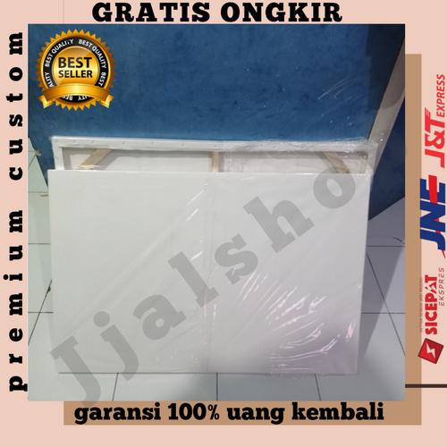 Foto Produk TERMURAH KANVAS LUKIS 60X80 CANVAS JUMBO BESAR/BELI 2 GRATIS CAT LUKIS dari Jjalshop