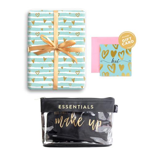 Foto Produk Paket Hadiah Valentine Clear Pouch & Gift Set Harvest - Sweet Heart 4 dari Harvest Goods