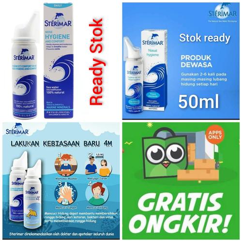 Foto Produk sterimar nasal spray cairan pembilas hidung nasal hygiene spray dewasa dari LiburanOnline