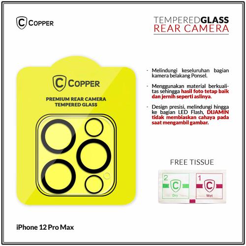 Foto Produk iPhone 12 Pro Max- Copper Tempered Glass Kamera dari Copper Indonesia