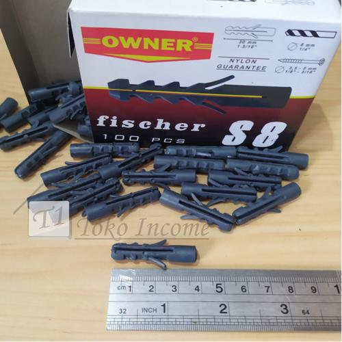 Foto Produk FISHER S8/100 PCS FIXER VISER VISHER PENGENCANG SKRUP dari Toko Income