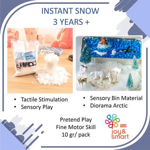 Foto Produk INSTANT SNOW | MAINAN SALJU DIY | SENSORY PLAY | MAINAN EDUKASI dari Joy and Smart